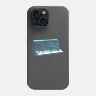 Korg MS20 (teal) Phone Case