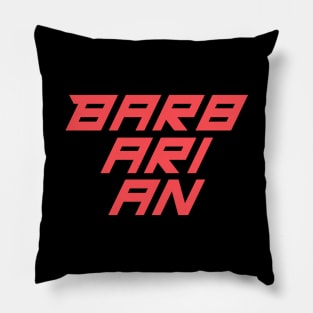 Pen and Paper RPG Classes Series - Barbarian Pillow