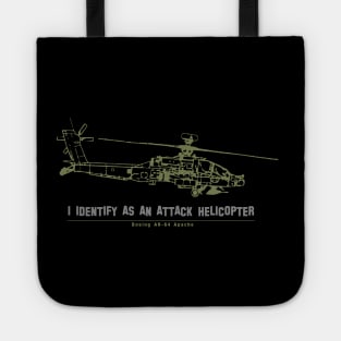 Attack Helicopter Tote