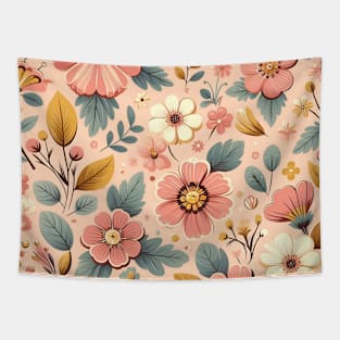 Spring Flowers Tapestry