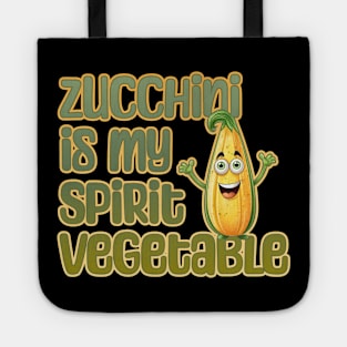 Zucchini is My Spirit Vegetable Tote