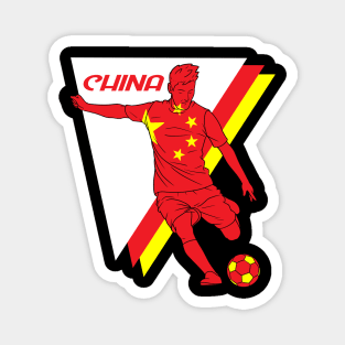 China Futbol Football Soccer Player Magnet
