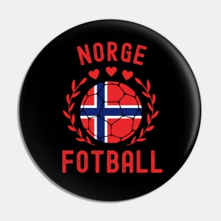 Norway Football Pin