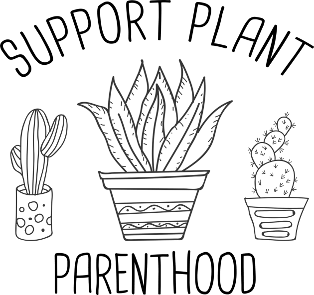 Support Plant Parenthood Funny Gardening Plant Lover Gift T-Shirt Kids T-Shirt by flytogs