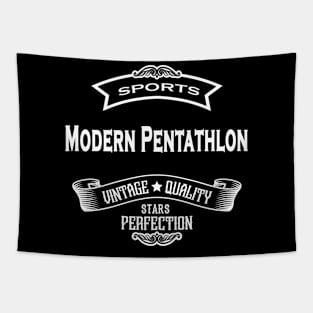 Modern Pentathlon Tapestry