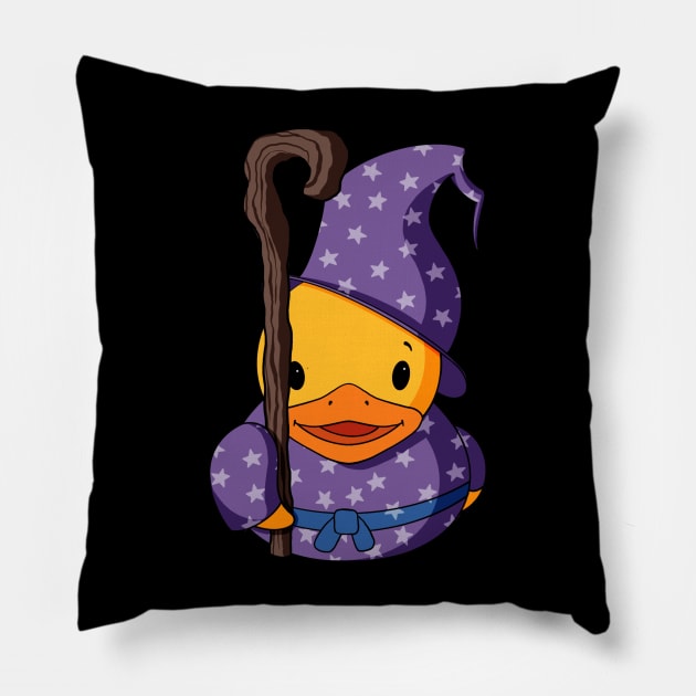 Wizard Rubber Duck Pillow by Alisha Ober Designs