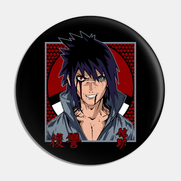 Sasuke Anime Fanart Pin by Planet of Tees