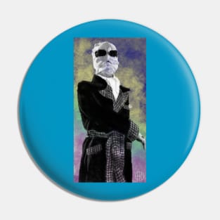 The Invisible Man Pin