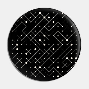 Geometric Exploration V - Connecting Dots Pin