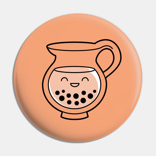 Cute Bubble Tea Pitcher - Tea Time - Bubble Tea - Magnet