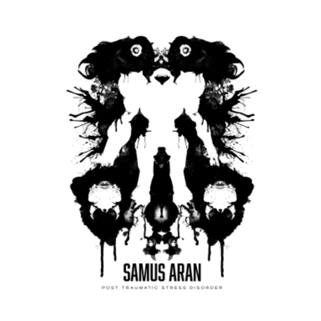 Geek Psychoanaylsis Samus Aran Ptsd T-Shirt thumbnail