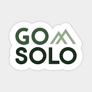 GO SOLO OUTDOOR APPAREL Magnet