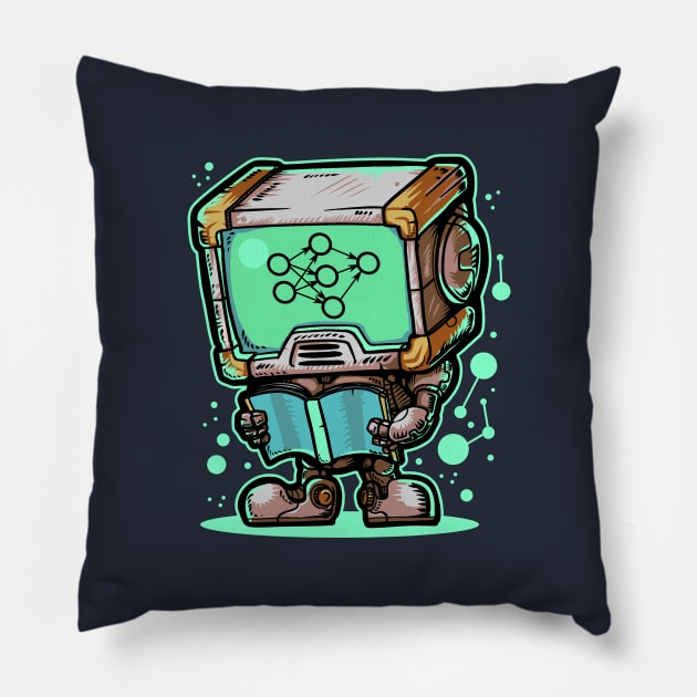 Machine Learning Robot Pillow by wuhuli