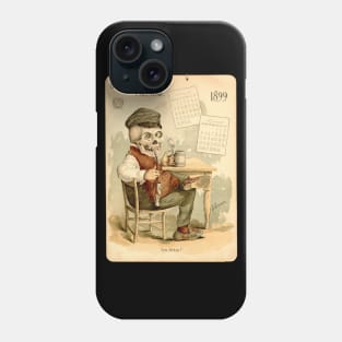 Vintage Skeleton German Phone Case