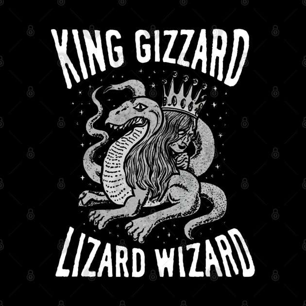 The King Gizard And Wizard Lizard by Aldrvnd