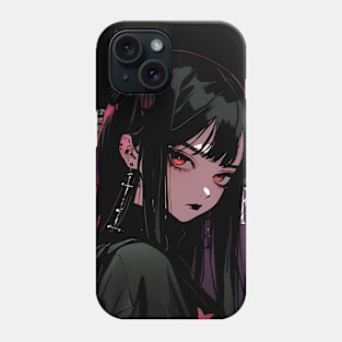 No Rest For The Wicked Anime Goth Halloween Phone Case