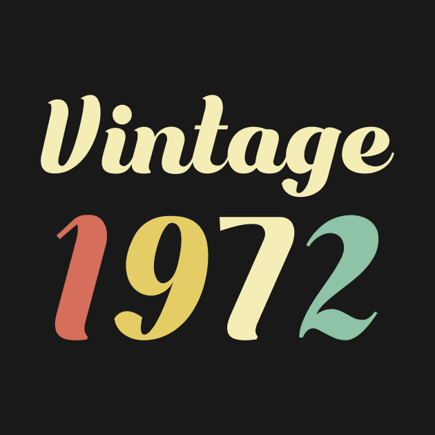 Vintage 1972 by BTTEES