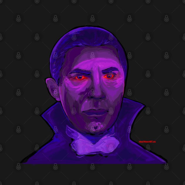 Psychedelic Dracula by Magic Whiskey ART