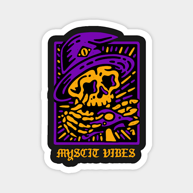 MYSTR VIBES Magnet by lounesartdessin