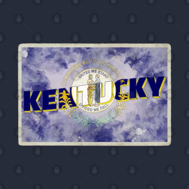 Kentucky vintage style retro souvenir by DesignerPropo
