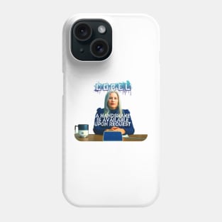 Severance series Patricia Arquette as Harmony Cobel Mrs. Selvig fan works let me out graphic design by ironpalette Phone Case