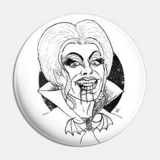 Dragula (black print) Pin