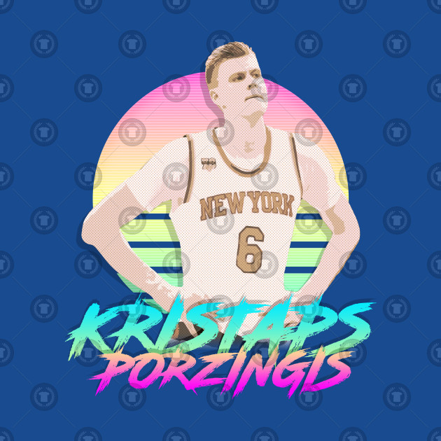 porzingis retro jersey