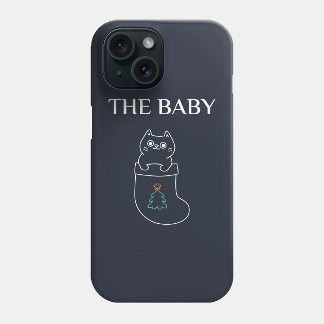 cute matching family cat design, the baby Phone Case by the christmas shop