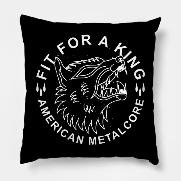 american metalcore Pillow by akkadesigns