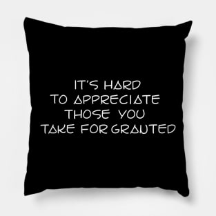 Those You Take For Granted Pillow