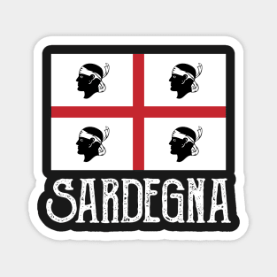 Love Sardegna Flag Sardo Pride Magnet