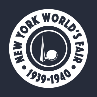 1939-40 New York World's Fair Circle (White) T-Shirt