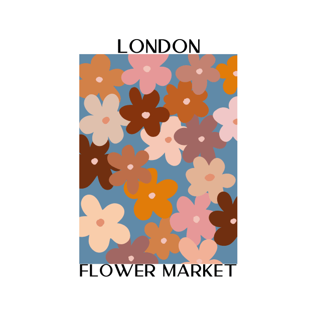 Abstract Flower Market Illustration 15 by gusstvaraonica