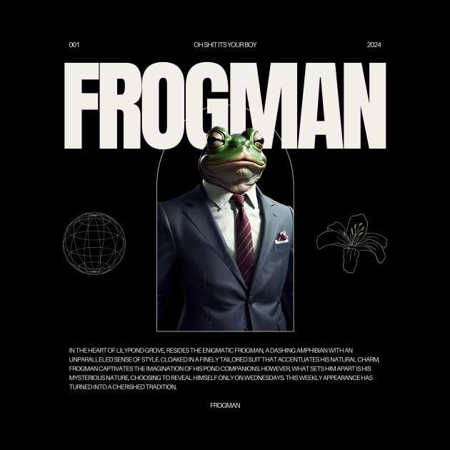 Frogman | the Godfather | Funny Meme Quote | Meme by AngryBlackDog