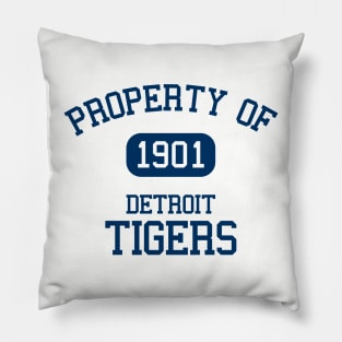 Property of Detroit Tigers Pillow