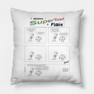 SuperToad & Plooie Episode 82 Pillow