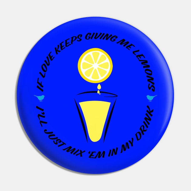 Lemons Pin by Saltee Nuts Designs