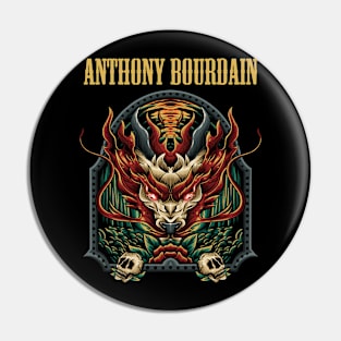 ANTHONY BOURDAIN BAND Pin