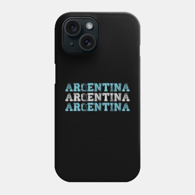 Argentina Campeones Phone Case by RichyTor