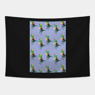 Flying away pattern Tapestry