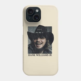 Retro vintage Hank Williams Jr Phone Case
