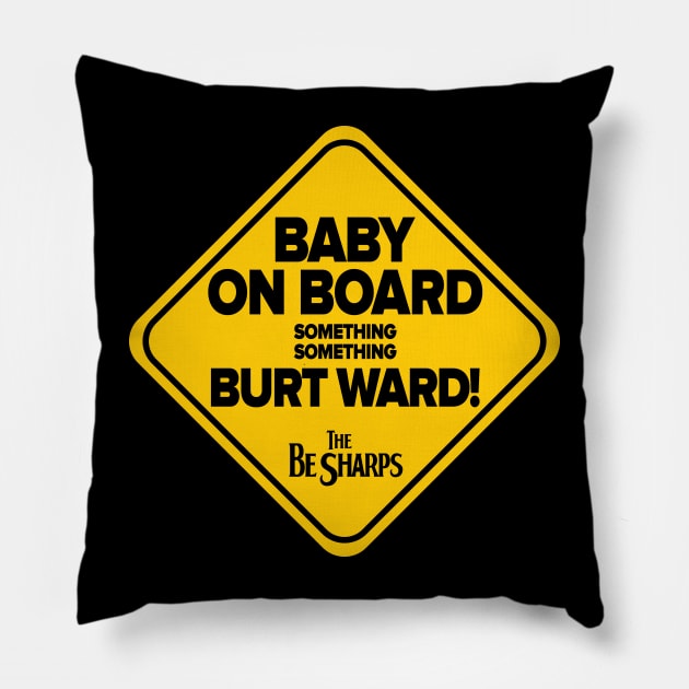 Baby On. Board Pillow by Rock Bottom