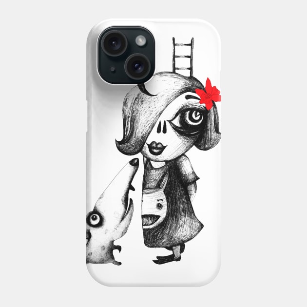 Best friends Phone Case by VALENTINA BROSTEAN