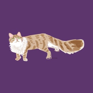 Ginger Siberian Cat T-Shirt