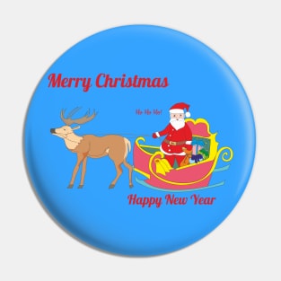 Santa Claus Pin