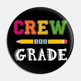 3rd Grade Crew Gift Pin