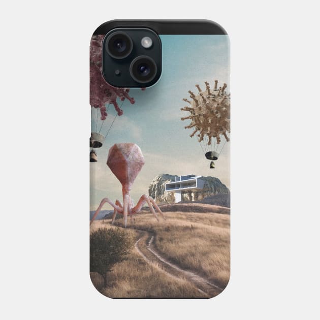 Pandemic Phone Case by Procrastcreation