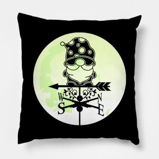 Gnome Weathervane Pillow