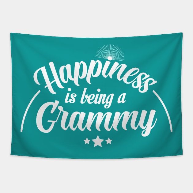 Happiness is Being a Grammy Tapestry by HarlinDesign