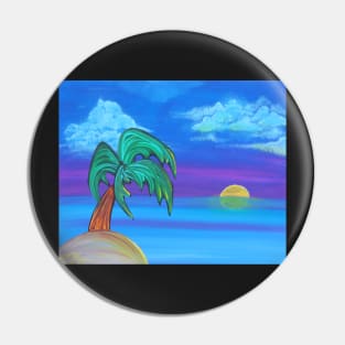 Palm Island Pin